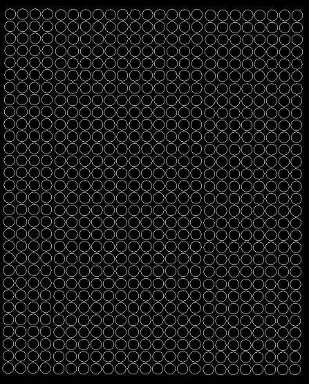 Koła grochy samoprzylepne, czarne matowe, 7 mm, 720 sztuk