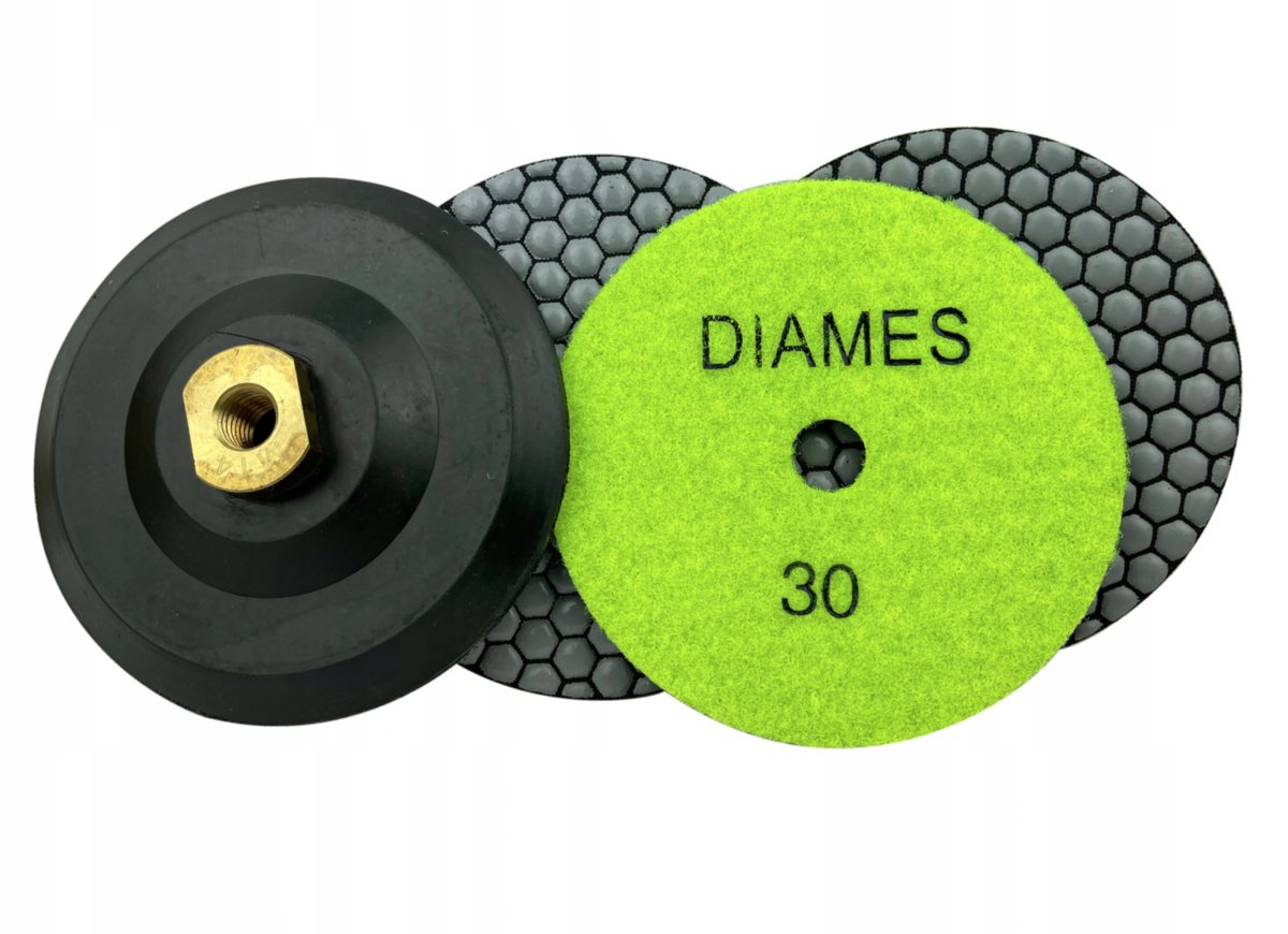DYSK SZLIF GRES 125MM 3 X #30 SUCHO + UCHWYT M14