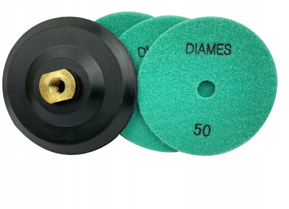 DYSK SZLIF GRES 125 MM 3 X #50 SUCHO + UCHWYT M14