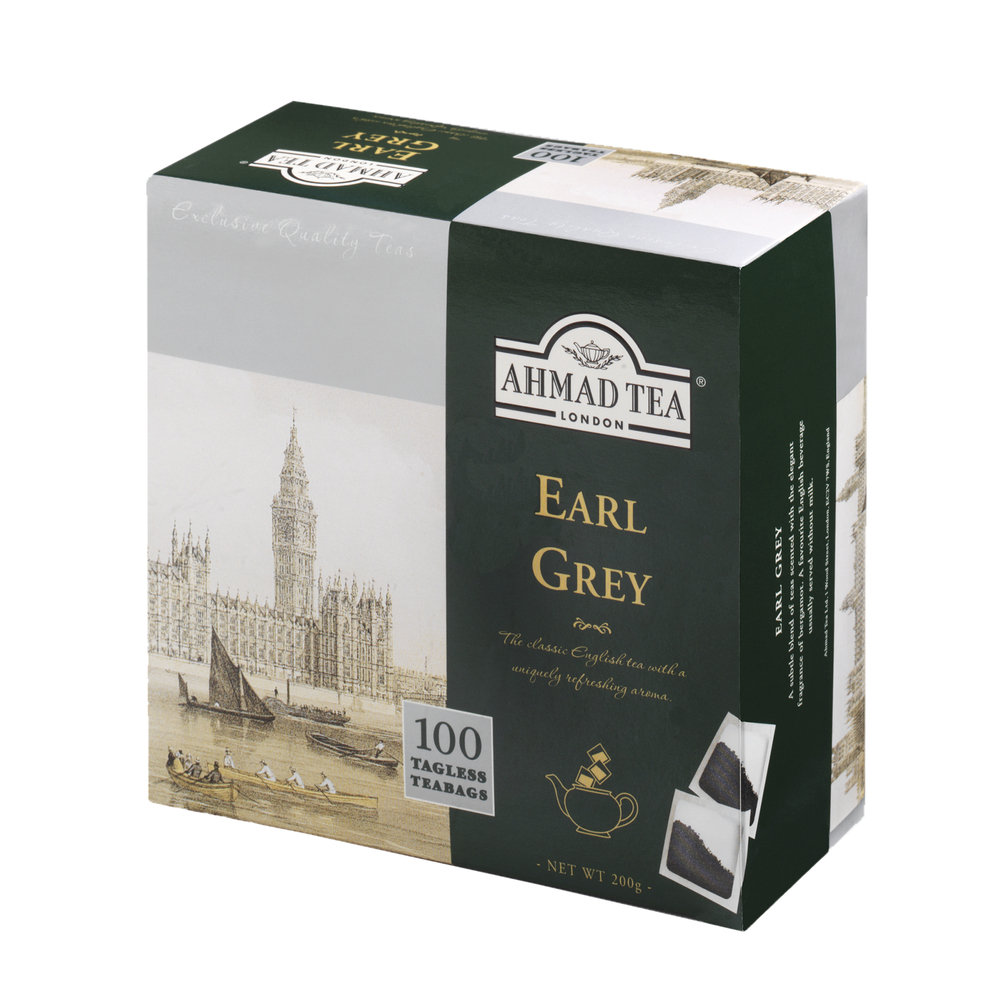 Ahmad tea london earl grey tea herbata 100 tb 200g