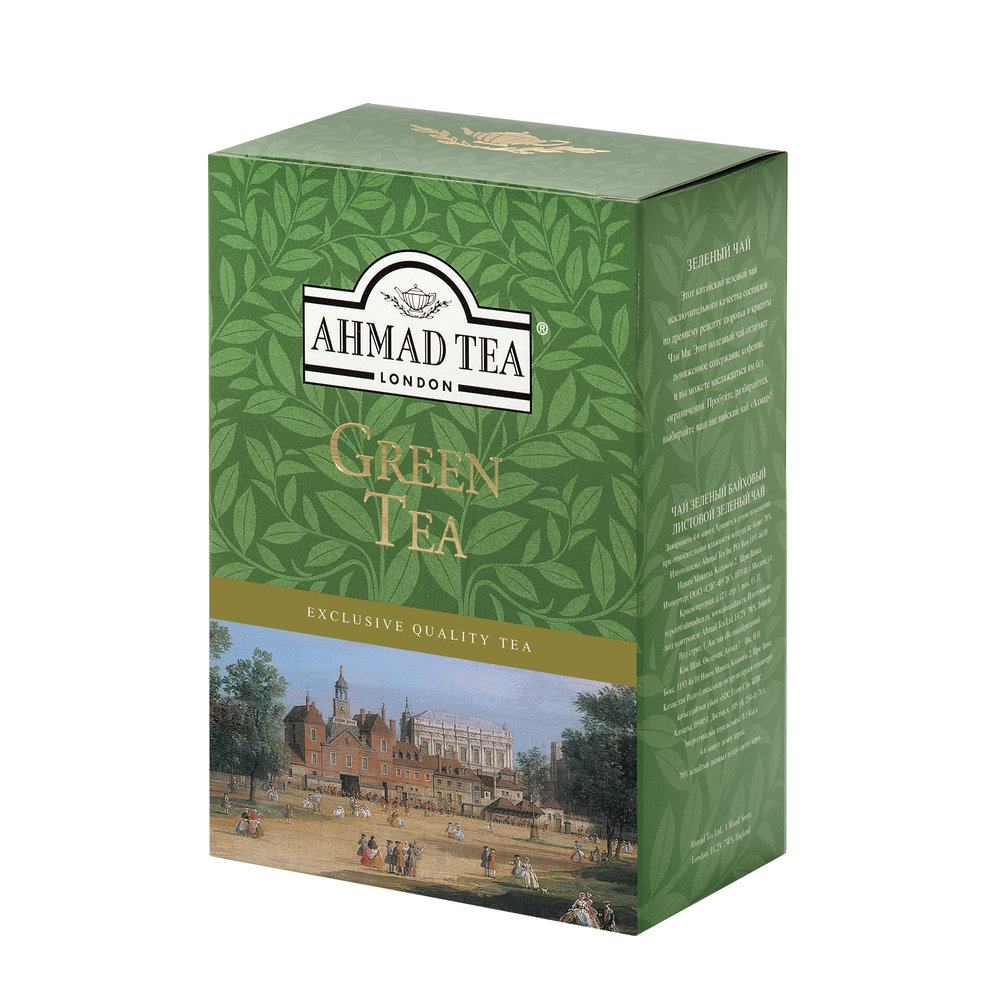 Ahmad tea green tea herbata liściasta zielona 100g