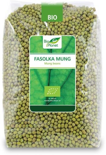 Bio Planet SERIA ZIELONA ( strączkowe ) FASOLKA MUNG BIO 1 kg