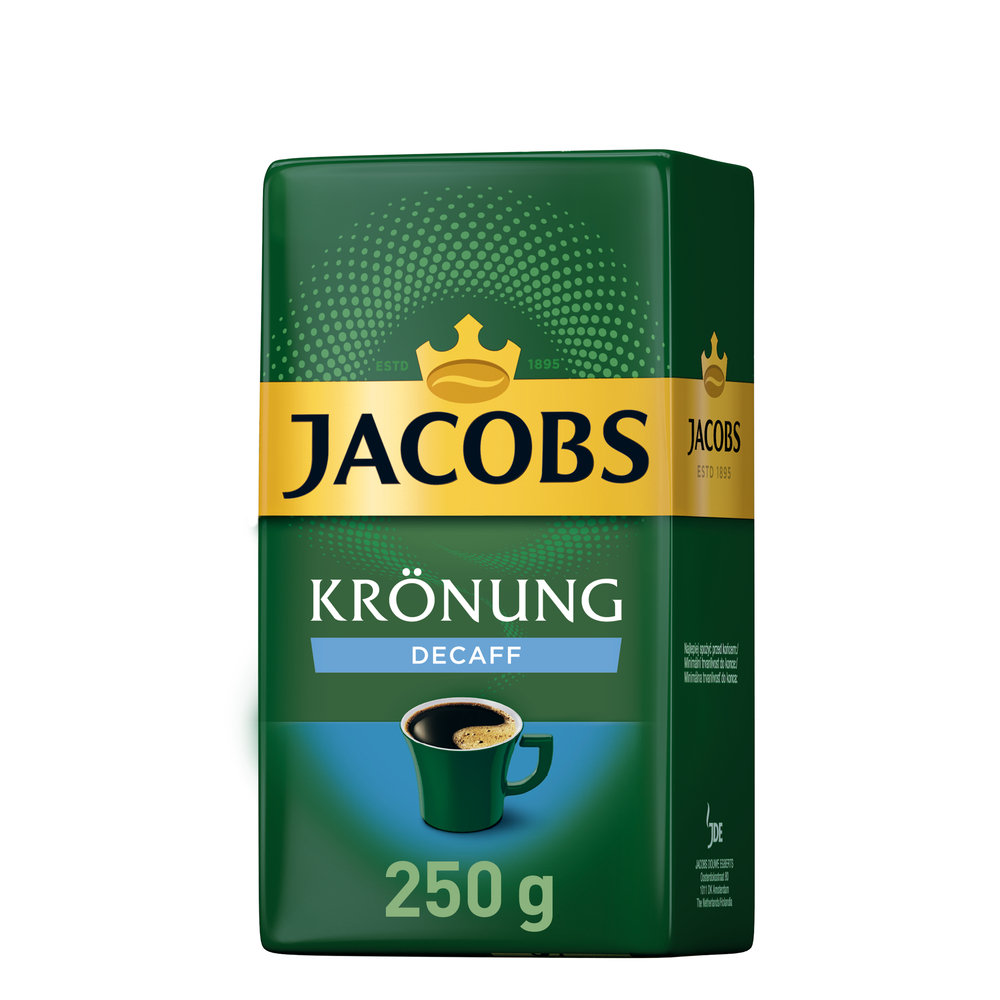 Jacobs KRAFT Kawa bezkofeinowa Krönung Decaff drobno mielona 250 g