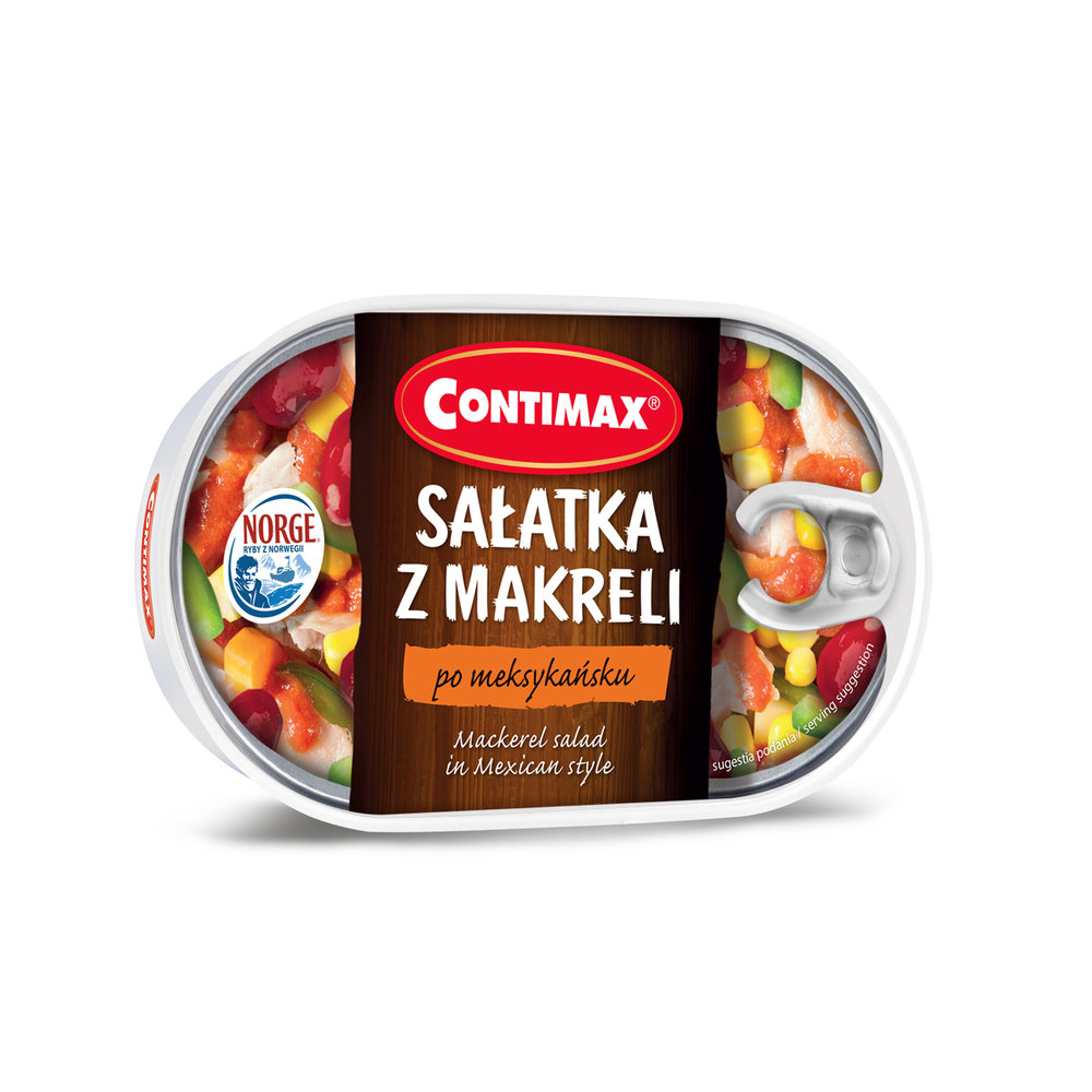 Contimax SAŁATKA Z MAKRELI PO MEKSYKAŃSKU 170G zakupy dla domu i biura! 44082170