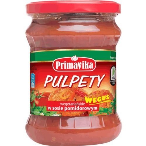 PRIMAVIKA Pulpety Weguś 430g w Sosie Pomidorowym PRIPULPETYWEG