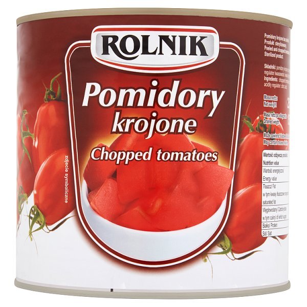 Rolnik pomidory krojone w sosie własnym 2,5 kg