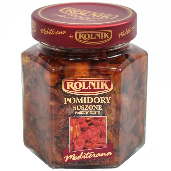 Rolnik pomidory suszone paski w oleju 280g