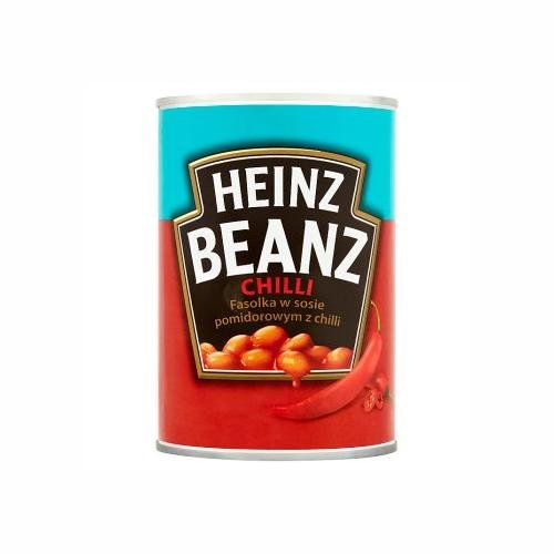 Heinz Fasolka w sosie pomidorowym z chilli Heinz Beanz 390 g