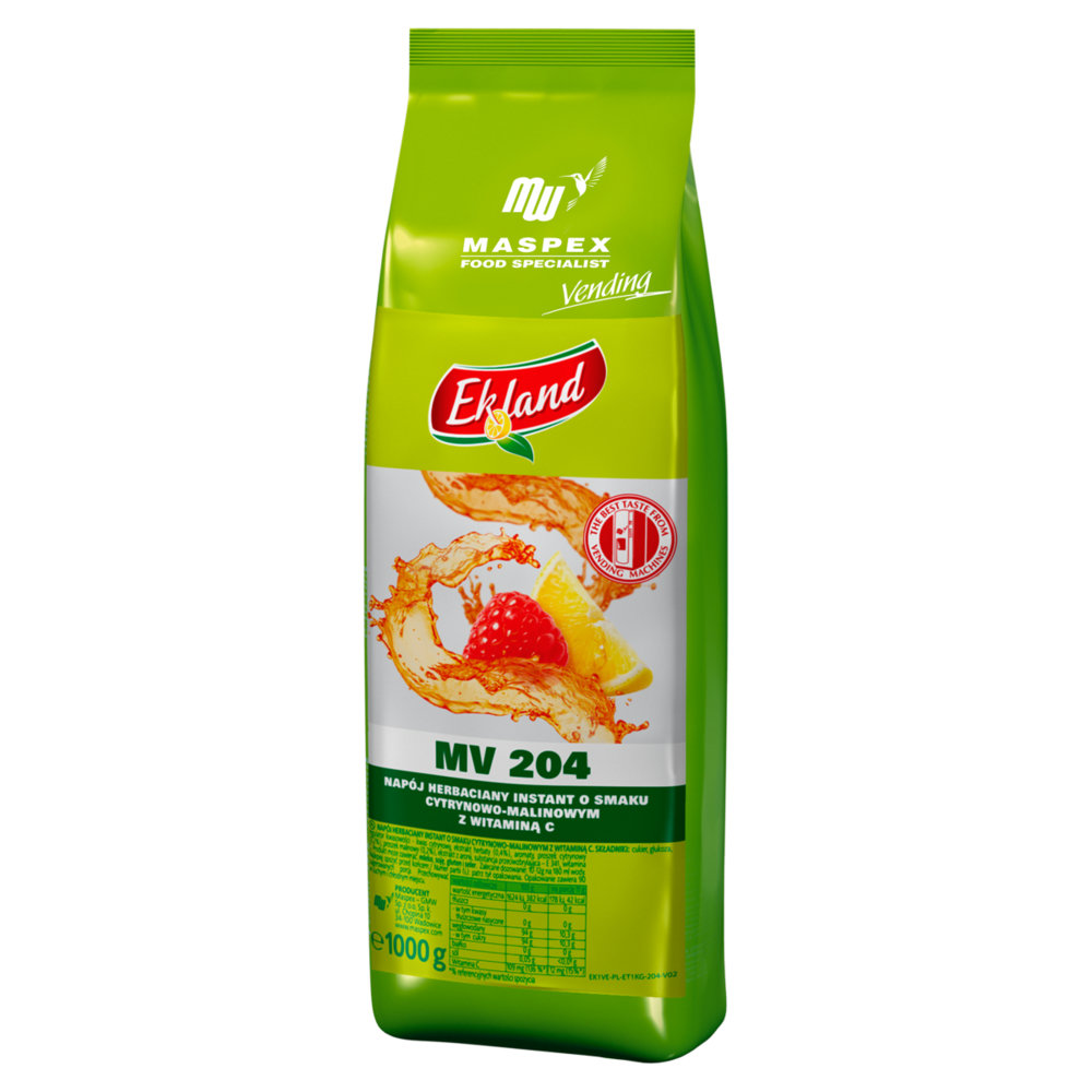Ekland NAPÓJ HERBACIANY INSTANT CYTRYNA-MALINA Z WITAMINĄ C MV 204 1000 G 457948