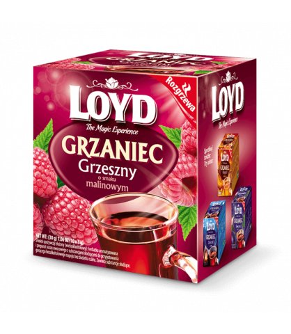 Loyd Tea Grzaniec Grzaniec Grzeszny Malinowy 10x3g