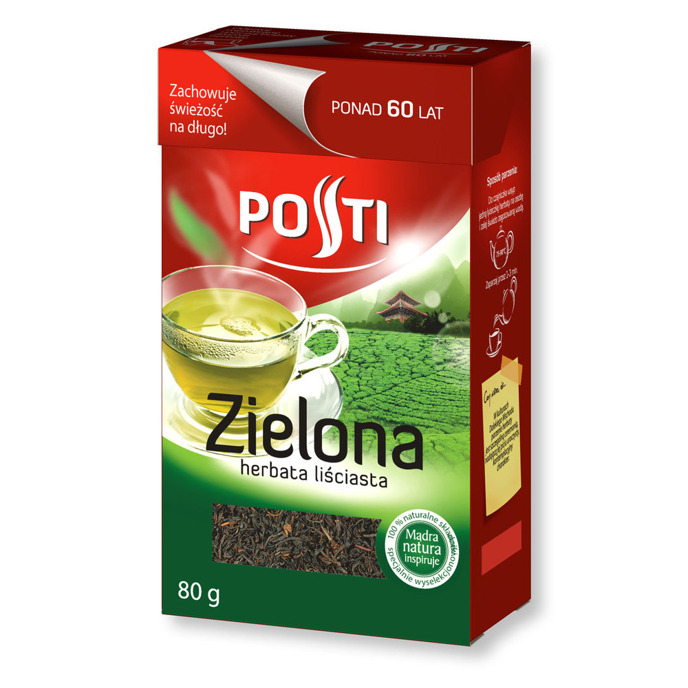 Posti ZIELONA LIŚCISTA 100G