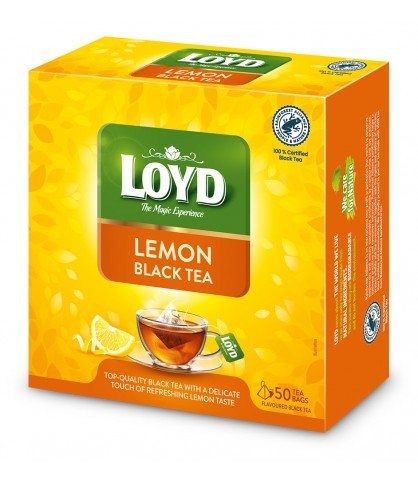 Loyd LEMON BLACK TEA 50 PIRAMID zakupy dla domu i biura 31022133