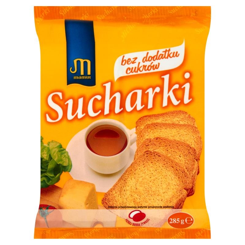 Mamut Sucharki bez dodatku cukrów 285 g