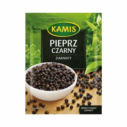 Kamis pieprz czarny ziarnisty 20g