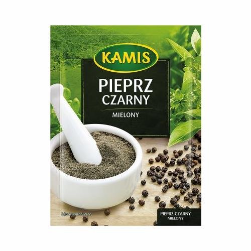 Kamis PIEPRZ CZARNY MIELONY 20G zakupy dla domu i biura 61235099