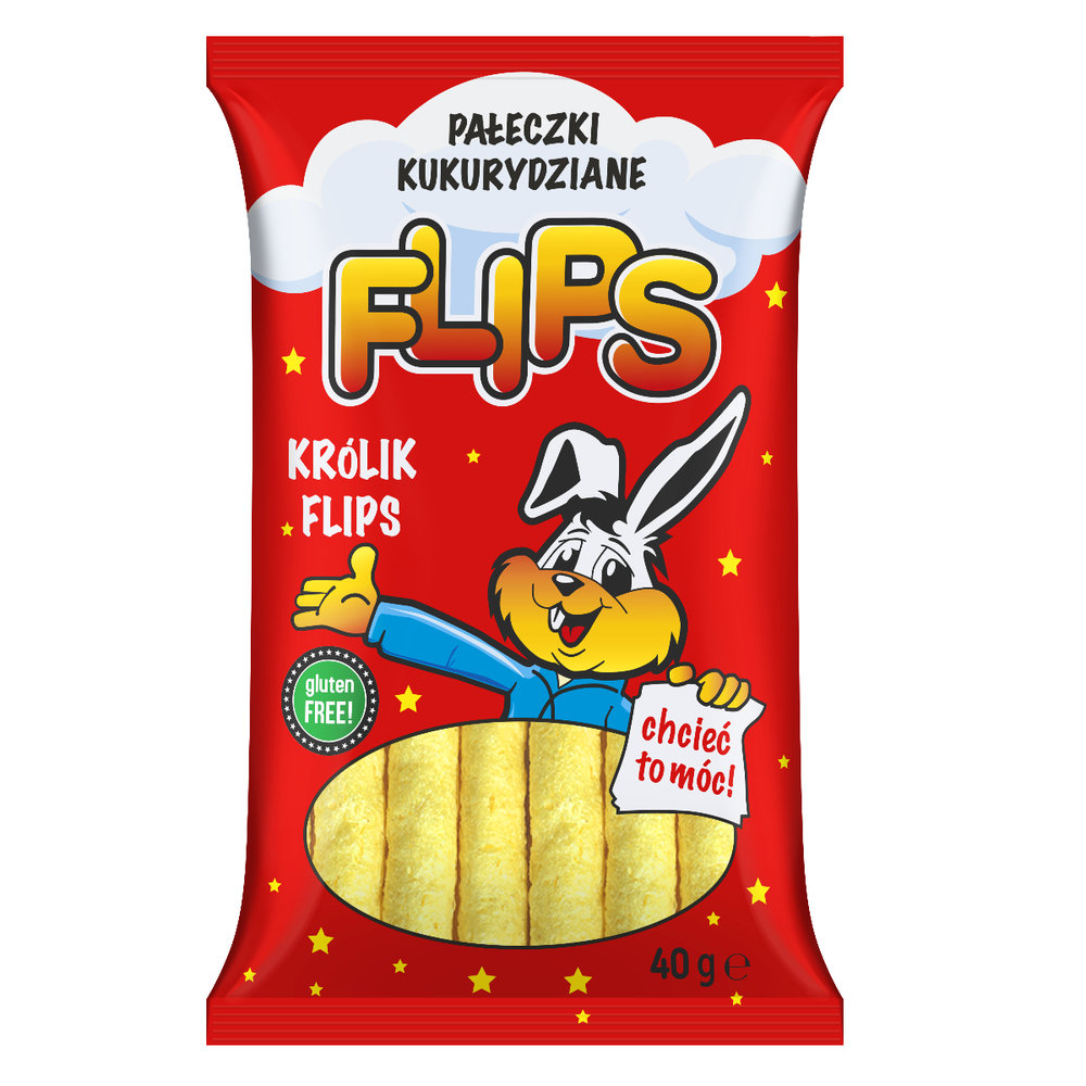 Sante FLIPS PAŁECZKI KUKURYDZIANE 40G zakupy dla domu i biura 71430979