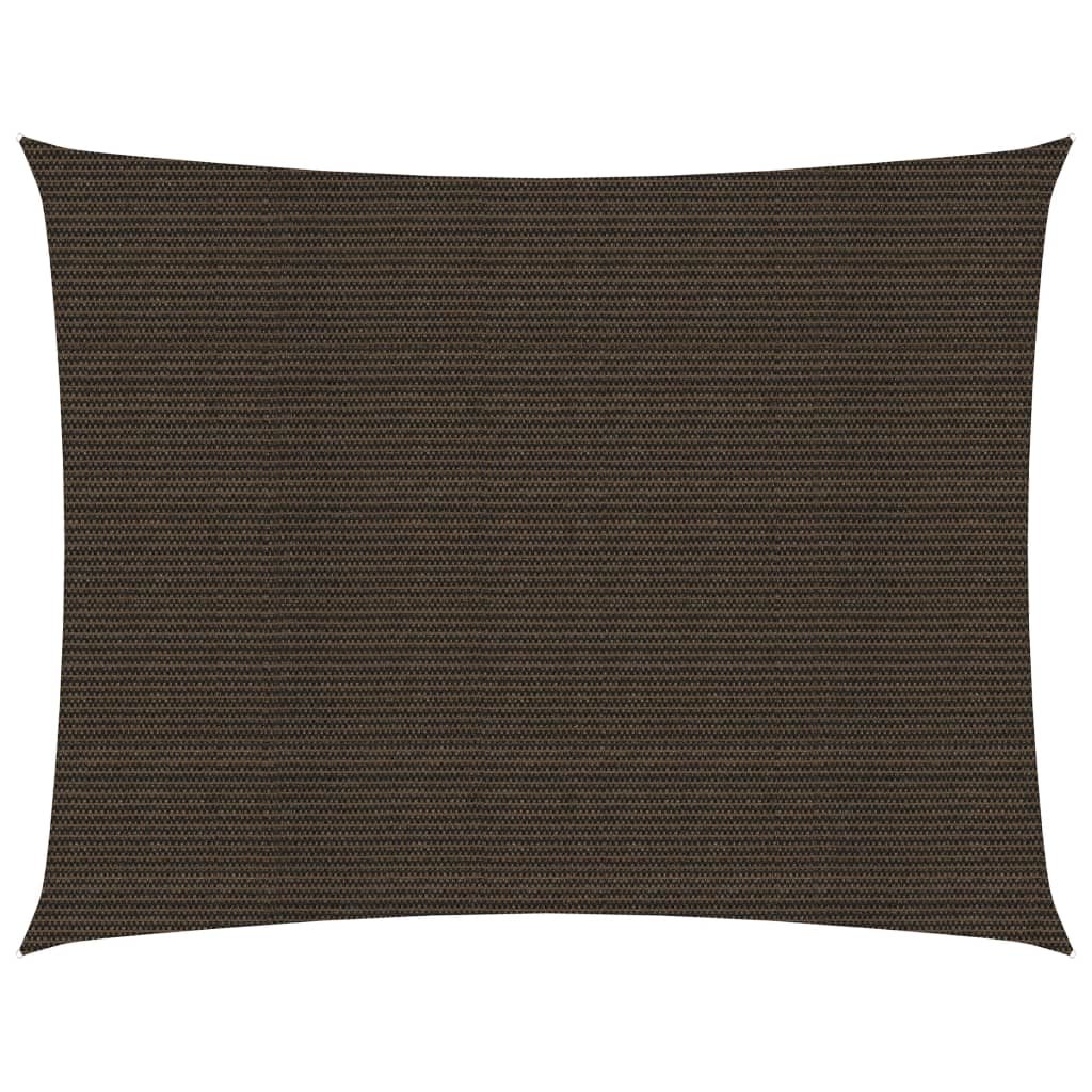 vidaXL Żagiel przeciwsłoneczny, 160 g/m, brązowy, 2x3 m, HDPE vidaXL