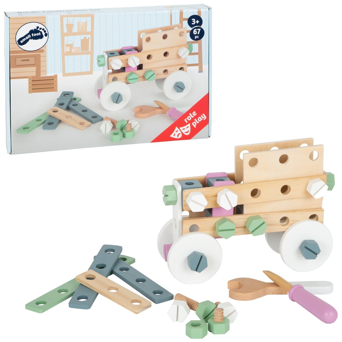 small foot, zestaw konstrukcyjny Nordic