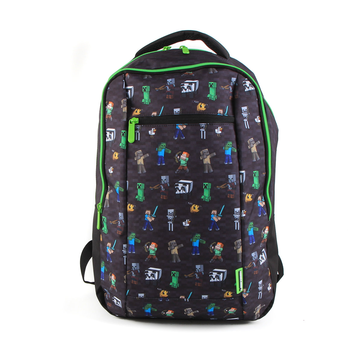 Plecak szkolny dla chłopca czarny Minecraft dwukomorowy