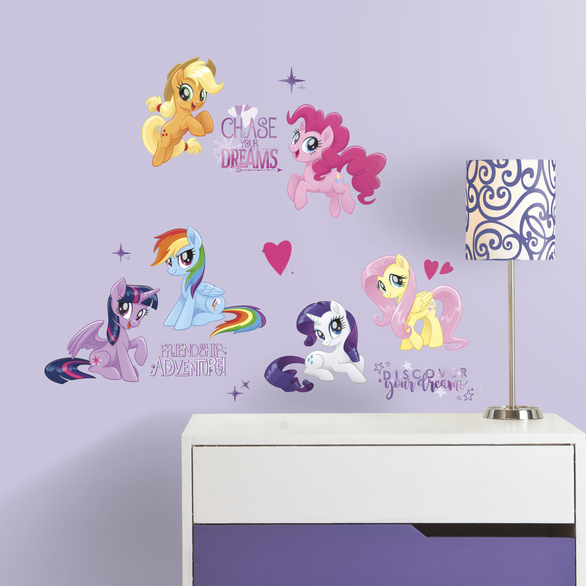 Naklejka Dekoracyjna Kucyki My Little Pony Rmk3551Scs