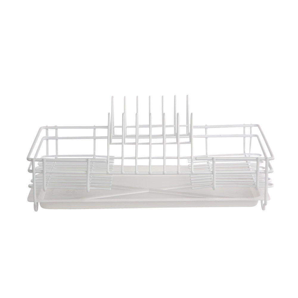 Altom SUSZARKA DO NACZYŃ 1-POZIOMOWA 35CM BIAŁA Z TACKĄ 5906551041361