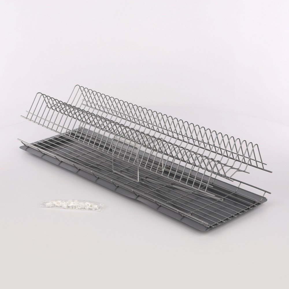 Altom SUSZARKA MEBLOWA 80CM SREBRNA Z TACKĄ 5906551041033