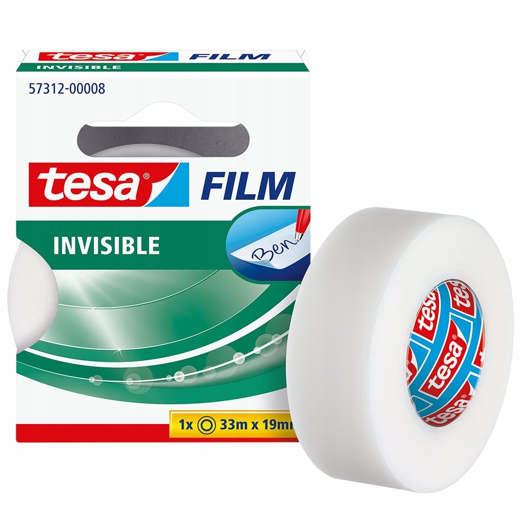 TESA tesafilm 33m 19mm unsichtbar HFB 57312-00008-02
