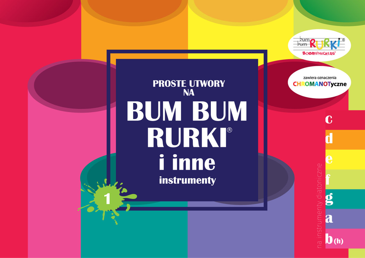Książeczka Proste utwory na Bum Bum Rurki nuty cz 1/AKORD
