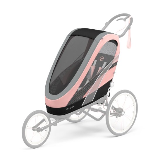 Cybex, ZENO, Tapicerka siedziska wózka/Przyczepki do biegania/do roweru (CYBEX SPORTS), Silver Pink