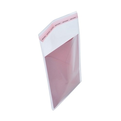 Woreczki foliowe z taśmą, 150x250+50 mm, 100 sztuk