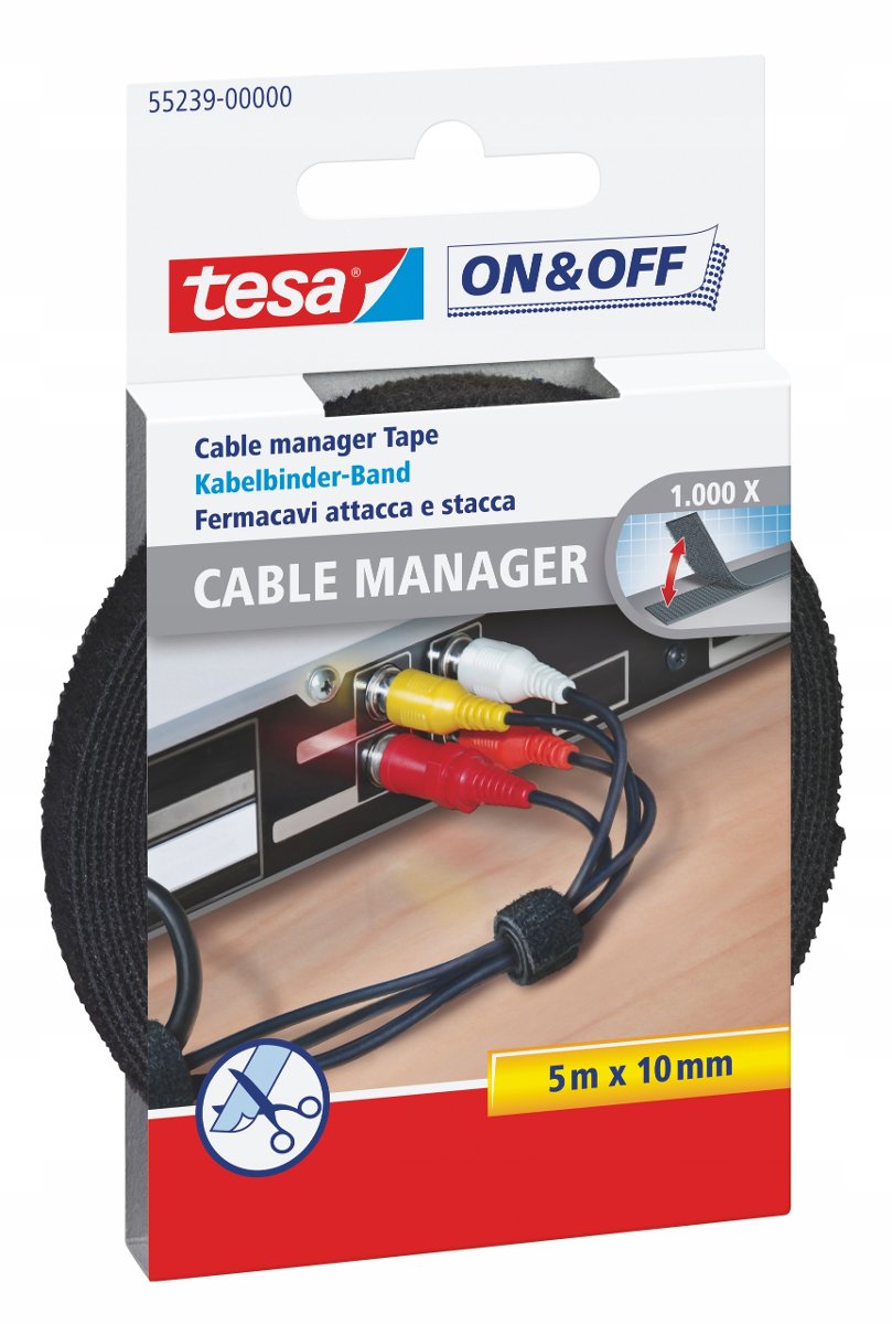 TESA TESA On & Off Bundling Cable Manager Universal