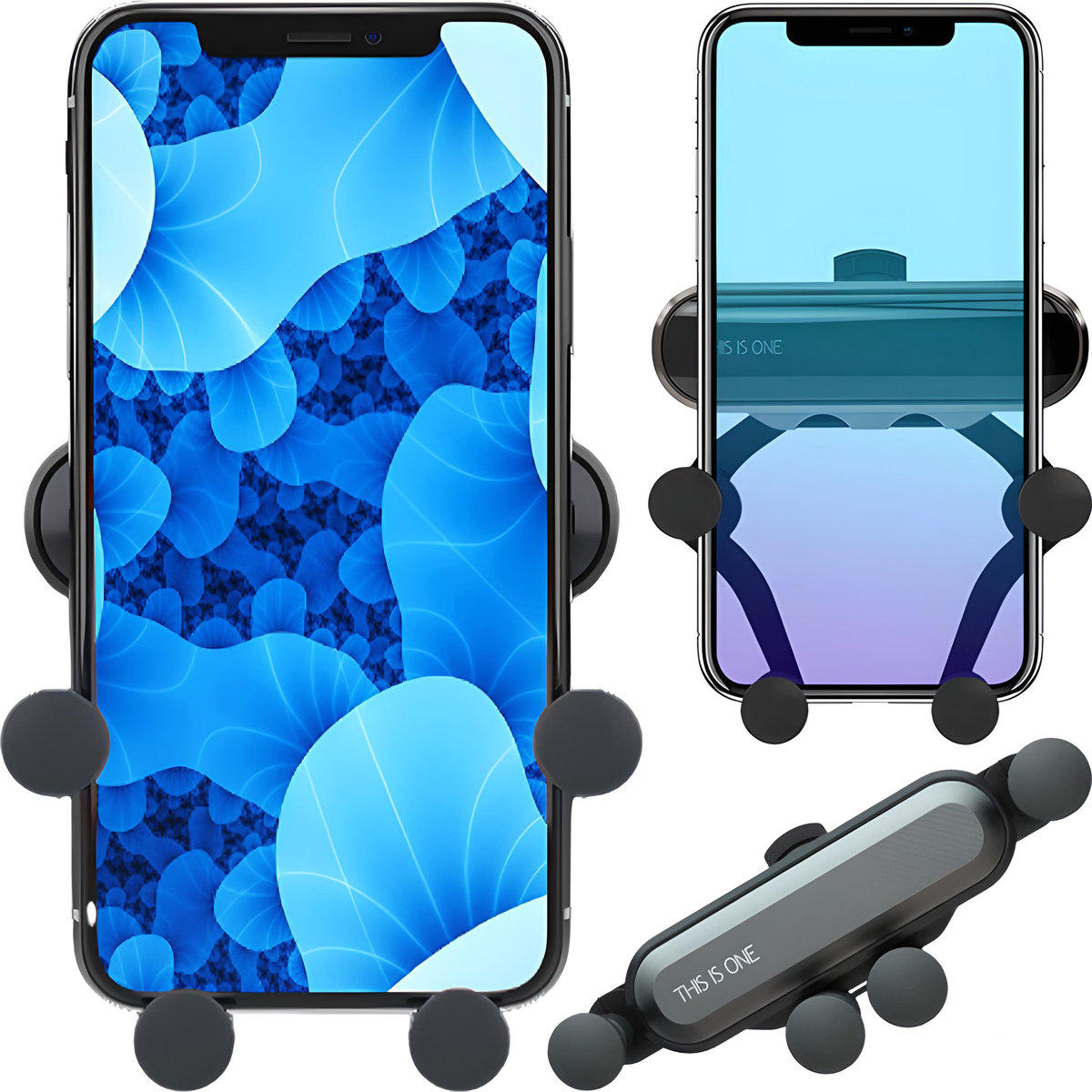 Retoo Uchwyt Samochodowy Grawitacyjny Na Telefon Na Kratkę