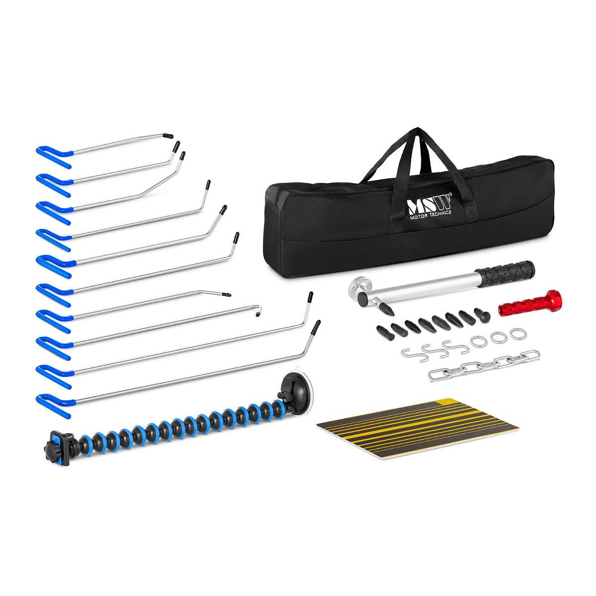 MSW Zestaw do usuwania wgnieceń PDR - 21 elementów MSW-DENTPULLER.SET7