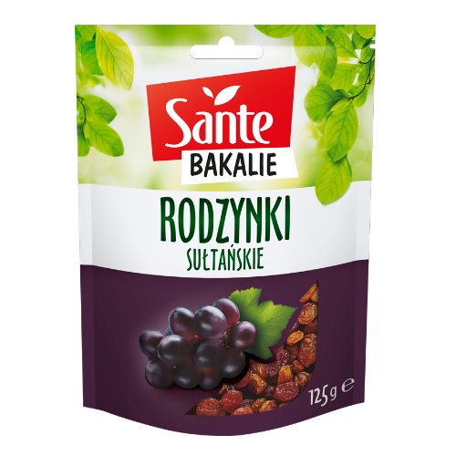 Sante Sante rodzynki sułtańskie 125g 19006-uniw