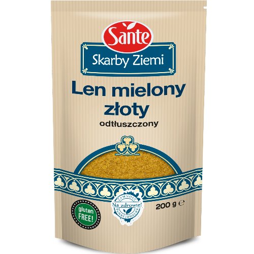 Sante Skarby Ziemi Len Mielony Złoty 200g