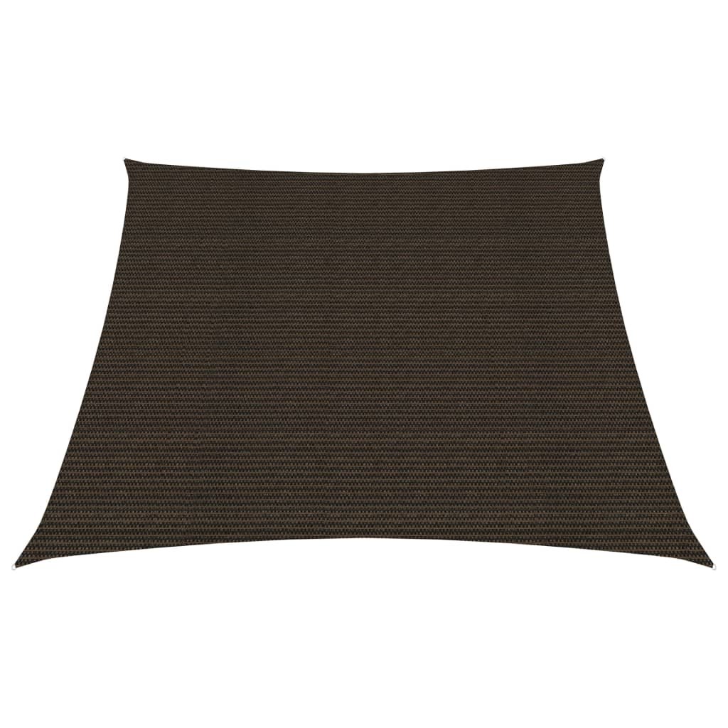 vidaXL Żagiel przeciwsłoneczny, 160 g/m, brązowy, 3/4x3 m, HDPE vidaXL