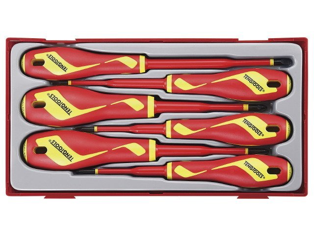 Zdjęcia - Wkrętak Teng Tools Zestaw wkrętaków izolowanych 1000V 6 elementowy  TTV706N 2456201 