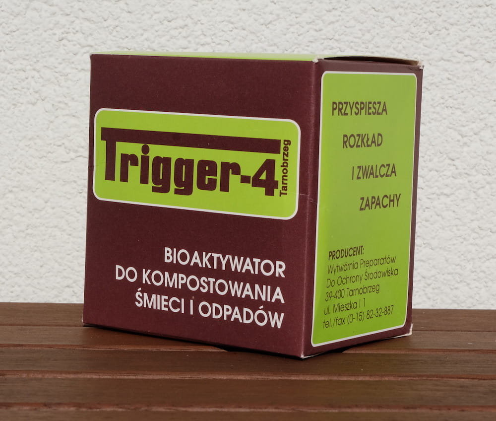 TRIGGER-4 4 szt Biopreparat do kompostowania