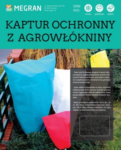 GardenPlus+ Kaptur ochronny 80 x 120 cm kpl. 2 szt. MEG0460