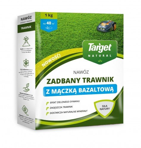 Фото - Інший садовий інструмент Target Nawóz Zadbany trawnik z mączką bazaltową 1 kg 