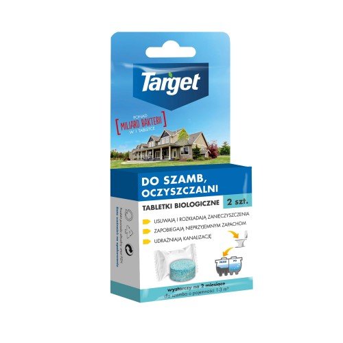 Target Tabletki biologiczne do szamb 2 szt.
