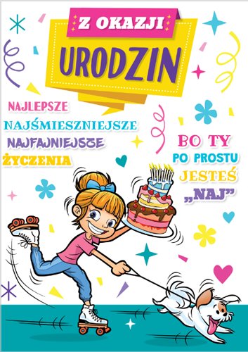 Karnet urodzinowy dla dziewczyny, Young 31