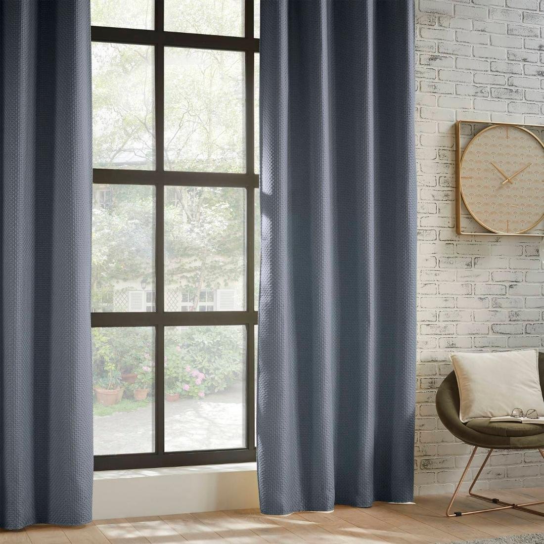 Zasłona zaciemniająca MATTONE, 140 x 260 cm, szara