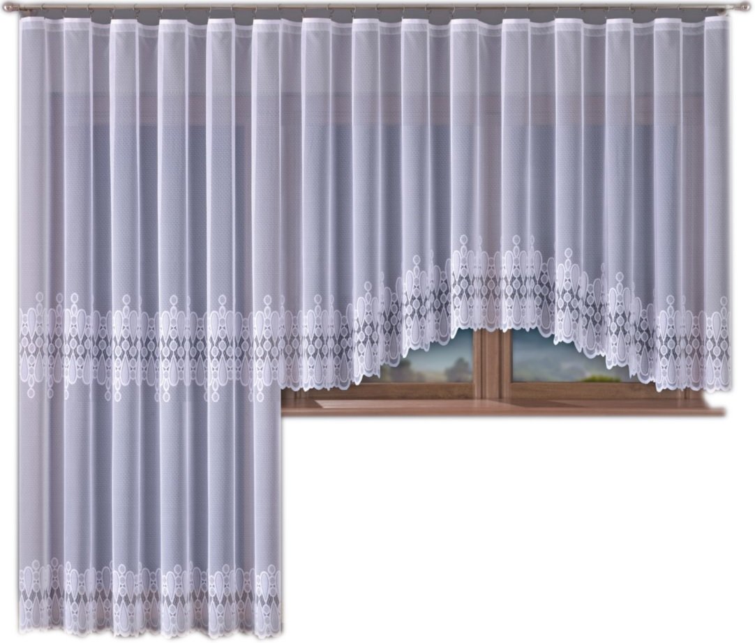 TAISA 150x250cm firana z kpl. balkonowego (balkon)
