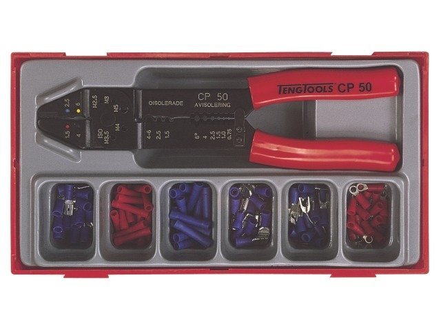 Zaciskarka praska do konektorów Teng Tools