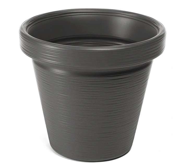 Donica plastikowa Agawa śr.55 cm antracyt Lamela