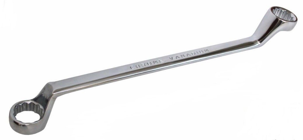 Klucz oczkowy odgięty dwustronny Corona / Richmann Exclusive - 17 x 19 mm