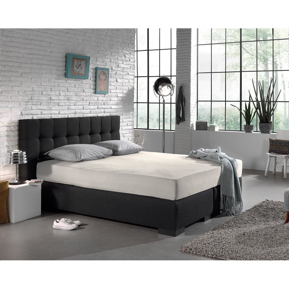 Royal Textil Prześcieradło z gumką 140 x 200 cm kremowe DREAMHOUSE 12010123