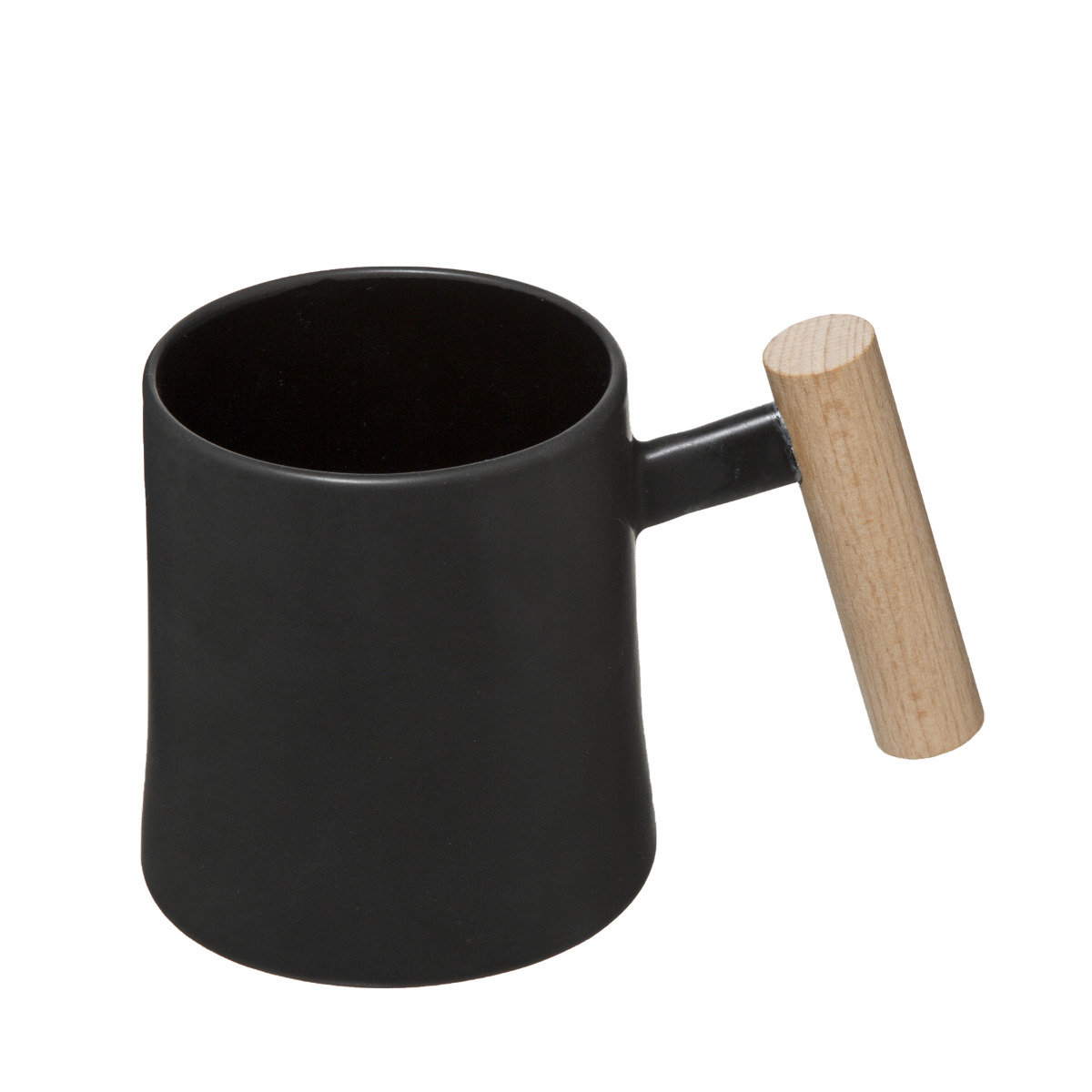 Secret de Gourmet Kubek ceramiczny z drewnianym uchwytem 370 ml 173765