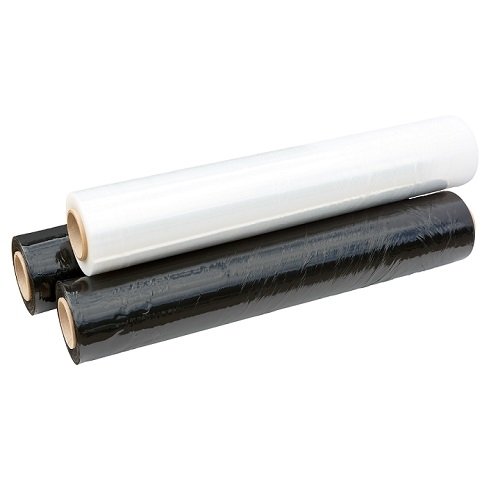 Folia stretch czarna 1,2 kg